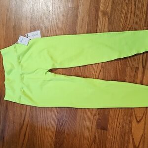 Good American Electric Lime Leggings